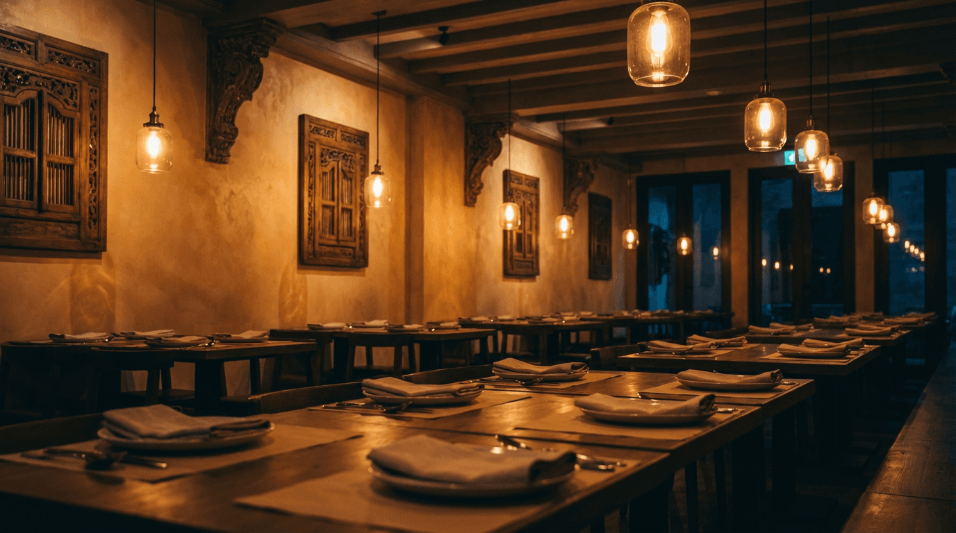 3D fantasy tavern with interactive character avatars